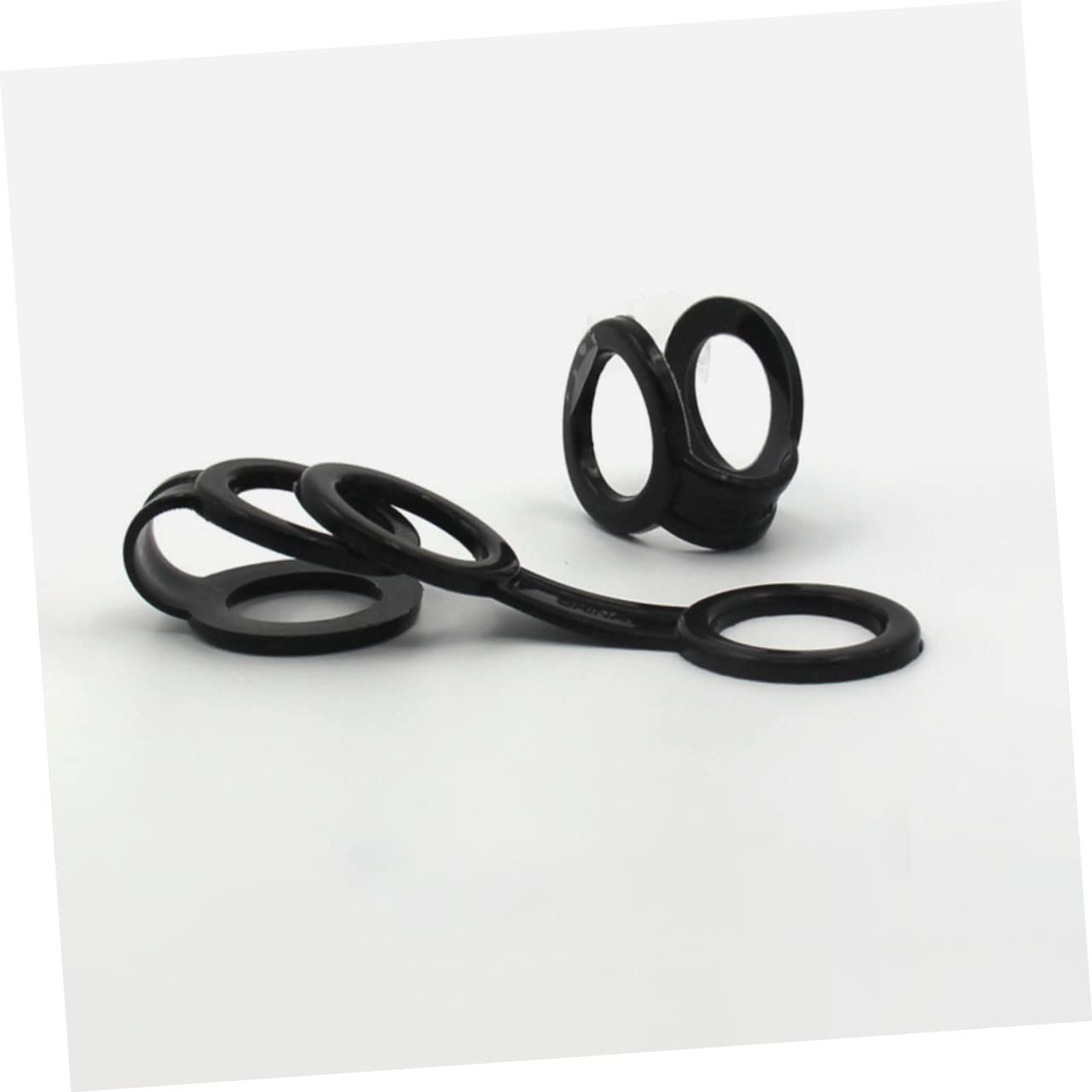 COOLHIYA 1set Diving Clips and Buckles Holders for Snorkels and Masks Flexible Design Lightweight Diving Gear Accessories