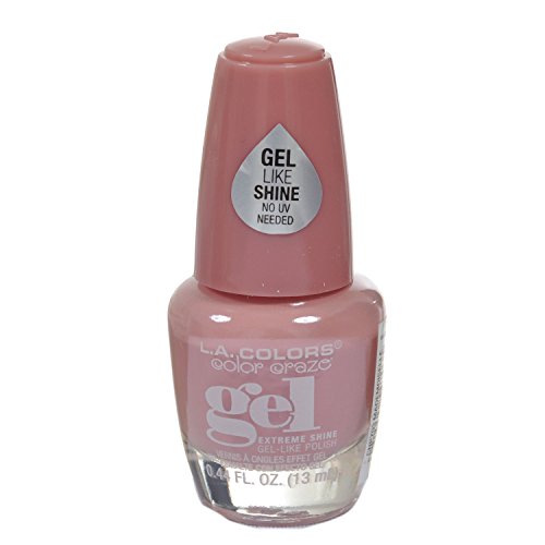 L.A. Colors Extreme Shine Gel Nail Polish CNP703 Mademoiselle 1 pcs