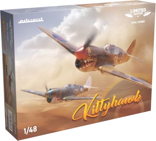 エデュアルド 1/48 デュアルコンボ リミテッドエディション キティホーク プラモデル EDU11187 (飛行機)のサムネイル