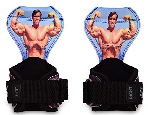 Image of Cobra Grips Weight Lifting Gloves with Adjustable Neoprene Padded Wrist Wraps - Heavy Duty Alternative to Power Lifting Hooks for Deadlifts