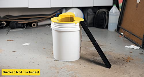 Rinnetraps - Flip N Slide Bucket Lid Mouse Trap |Humane Or Lethal| |Trap Door Style| |Multi Catch |Auto Reset| |Indoor Outdoor| |No See Kill| |5 Gallon Bucket Compatible| Made In Usa (2) #TOP1