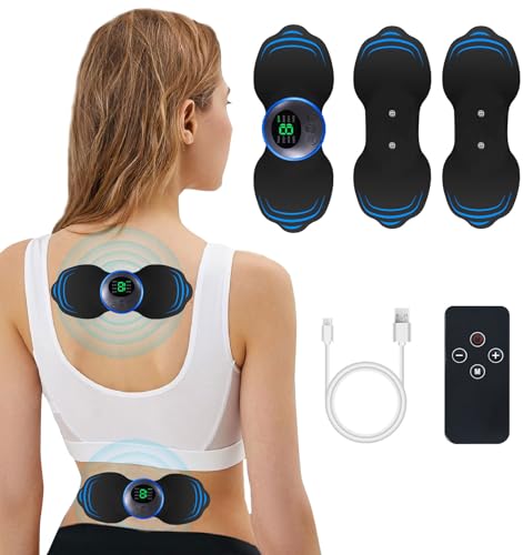 Nerve Muscle Stimulator for Pain Management,Wireless TENS Machine for Pain Relief,with 19 Adjustable Modes, 2 Pads,Rechargeable TENS Unit for Back,Neck,Shoulder,Knee,Arthritis Sciatica Cramps Pain