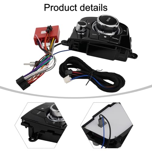 Bouton de commande console centrale Mazda 3 réactivité maximale et plastique ABS durable
