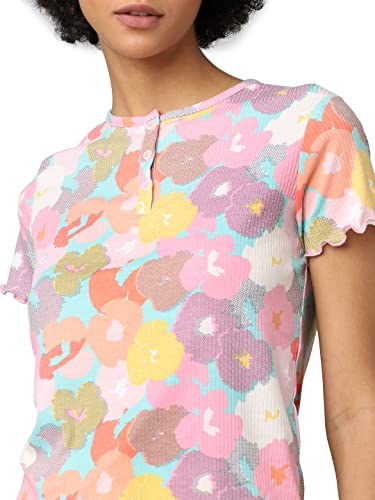 Image of ONLY Women's Polyester Blend Slim Fit T-Shirt