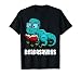 Readasaurus Funny Reading Dinosaur Bookworm Book Reader Meme T-Shirt
