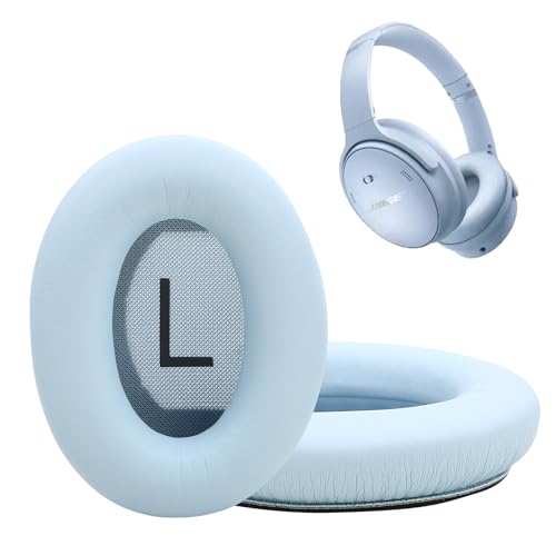 Coussinets de rechange Bose QC35 et QC45 isolants en mousse à mémoire de forme bleu ciel