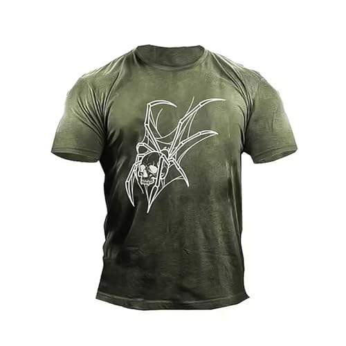 Generico Camiseta de hombre de tela de algodón para eventos deportivos, camiseta informal para aficionados y seguidores, modelo transpirable, regalo original apta para todas las actividades diarias y
