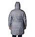 Columbia Women's Lake 22 Down Long Hooded Jacket, Tradewinds Grey Heather, Small