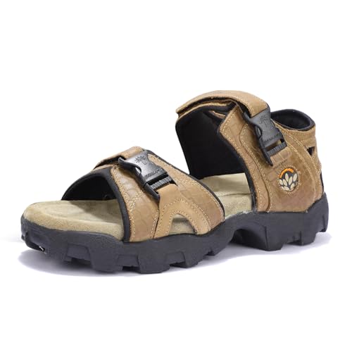 Image of Woodland Men's Leather Sandal
