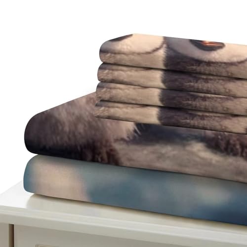 Housse de couette poussins de pingouins lit simple 140x200 - 7