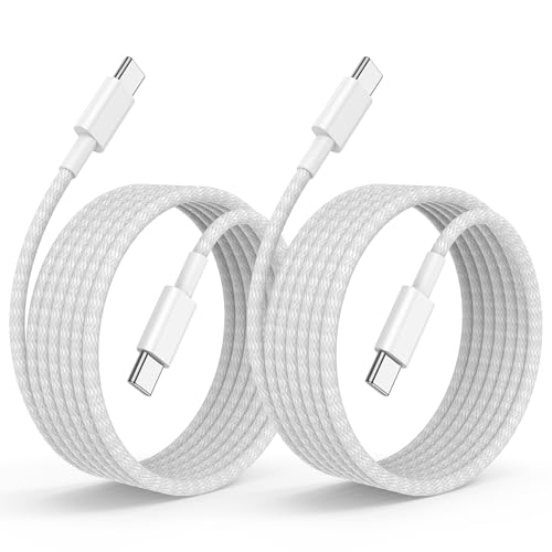 Image of USB C to C Fast Charger Cable 10ft, Long Type C to USB C Charging Cord Wire for Apple iPhone 17 Pro Max/17 Air/16 Pro/15 Plus,MacBook Pro 2021/2020/2019/2018,iPad 12.9/11 inch/Mini/Air,Samsung Galaxy