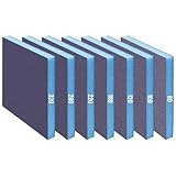 Lot de 7 éponges abrasives - 80/100/120/180/220/280/320-7 éponges de ponçage différent...