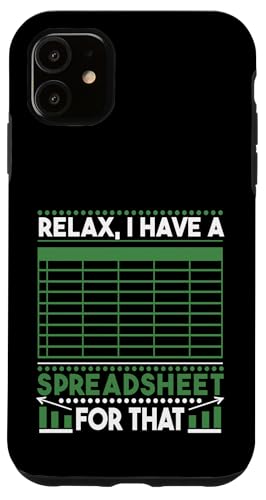 I Have a Spreadsheet for That Funny Coworkers Office ���[���A �X�}�z�P�[�X iPhone 11 �p
