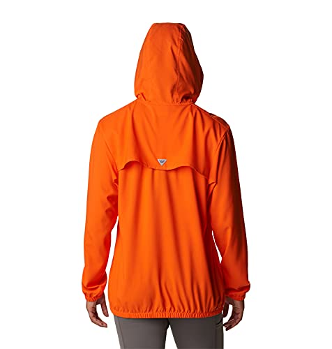Columbia Women's Collegiate Tamiami Hoodie, CLE - Spark Orange, Medium2