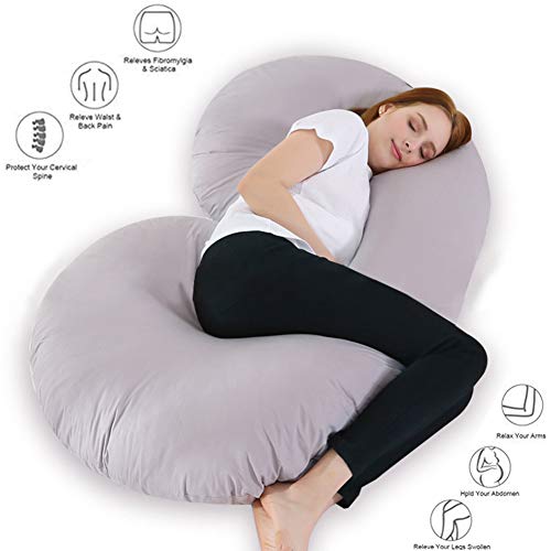 Oreiller de grossesse complet corps XIAOXIA et coussin maternité - 3