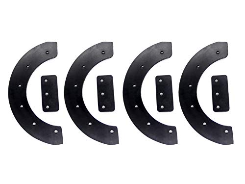 Hakatop Snowblower Rubber Paddles Set for Snowthrower 20" 21" 22" Craftsman 302565ma,57121MA,1687312sm