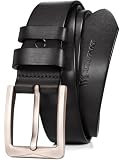 WOLFANT Full Grain Italian Leather Belt
