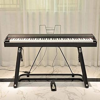 ZKHD Piano Électrique De Débutant Portable 88 Portable, Piano Électrique Intelligent À Marteau Lourd Ménager… – Image 3