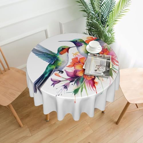 Nappe colibris anti-tache de 60 pouces pour protéger votre table - 2