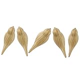 DesignSter Wood Grain Bird Coat Hooks - Premium Resin Creative Wall Mounted Birds Decorative Art Decor Hat Towel Bag Hanger Gift for Home,Living Room, Bedroom, Shop, Set of 5