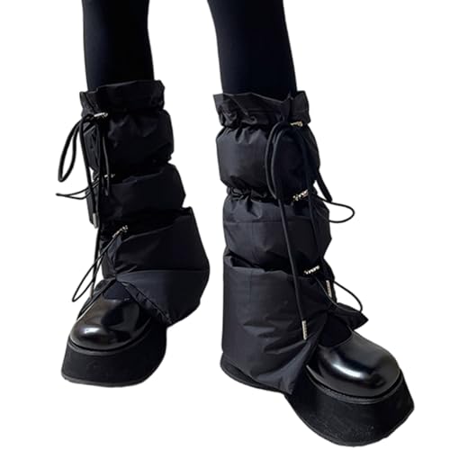 Jambières bouffantes filles contre le froid aux jambes en hiver