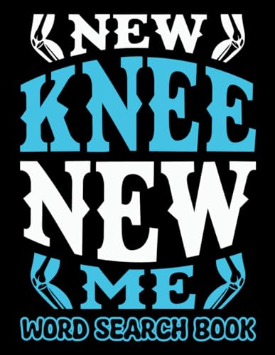 New Knee New Me Knee Surgery Recovery Word Search Activity Book: Post Surgery Gifts for After Knee Surgery, Knee Replacement Gifts Funny for Men, Women, and Teens for Stress Relief & Mood Lifting image 2