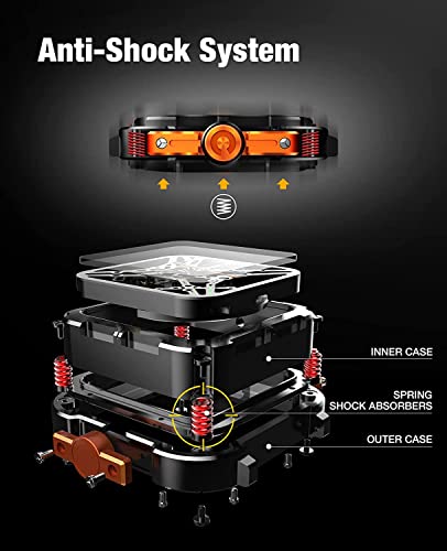 CIGA Design X Series Analog Black Dial Men's Watch-X011-BLPL-W25BK - Image 4