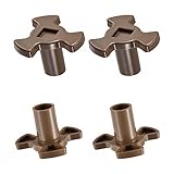 drehkreuze preise UNIVERSAL KOMPATIBEL - Das Set ist kompatibel mit Mikrowellen mit Y-Telleraufnahme und einer Welle von 17mm.
