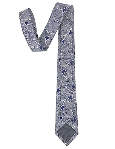 Image of Kebocis Mens Skinny Cotton Floral Tie for Men