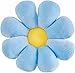 Blumenkissen, blumenförmige Wurfkissen, Blumenbodenkissen, Zierkissen, Stuhlkissen Zierkissenbezüge niedliche Raumdekoration und Plüschkissen für Schlafsessel im Schlafzimmer (35cm (13.8inch), Blue)