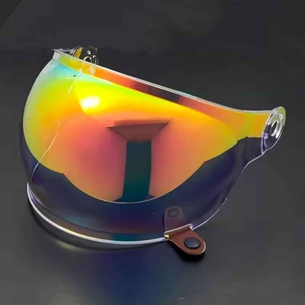 ZJHFDC Motorcycle Helmet Visor for Bell Bullitt, Windproof Anti Scratch Helmet Visor Replacement Motorcycle Accessories,normal-Erevored