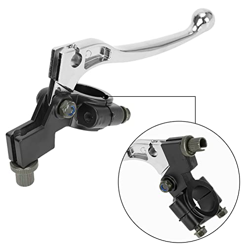 Yoxufa 7/8" 22Mm Left Brake Clutch Handle Lever 155Cm Cable With Brake Pads For Coleman Ct100U Cc100X Baja Doodle Bug Db30 98Cc 100Cc 3Hp Motovox Mbx10 Mbx11 Monster Moto Powersport Mini Bike Parts #TOP7