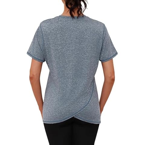 Gyabnw Women's Breathable Yoga Workout Top Cover