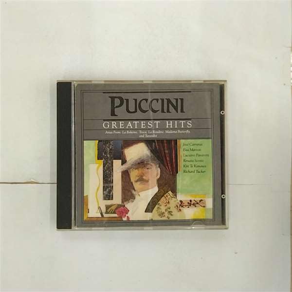 Puccini's Greatest Hits [Audio CD] Puccini; Te Kanawa; Pavarotti and Carreras