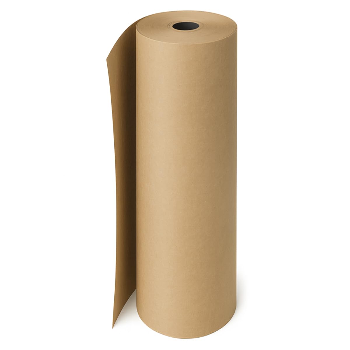 verpacking papel kraft 70 g/m2 en rollo 75 cm x 300 m marrón [tamaño a elegir] papel de embalar para envolver regalos manualidades mudanza y relleno
