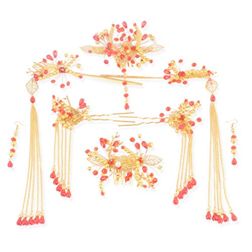 Wedding Classical Traditional Chinese Wedding Bride Hair Accessory With Combs wedding accessories