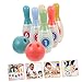 Kisangel Educational Bowling Toys Boys and Girls Bowling Game Year Old Boy Sports Kit