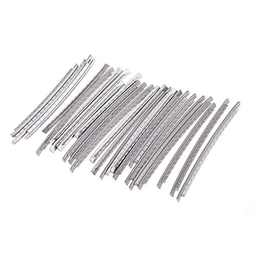 Musiclily Pro 2.9mm Stainless Steel Guitar Fret Wires Jumbo Gauge Fretwire 24 Frets for Bass or Ibanez/ESP/Jackson