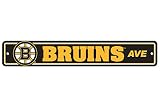 Fremont Die NHL Boston Bruins Street Sign, One Size, Multicolor