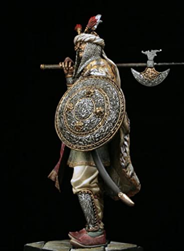 Figura Modelo Soldado Mughal 1/24 Resina sin Armar miniatura 2