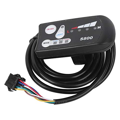 Pantalla LED EBicycle S800 monocromo repuesto display scooter 48V 7