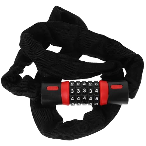 SUPVOX Chain Lock Password Bicycle Lock Durable for Bikes Motorcycles and More Multi Functional Design with Code