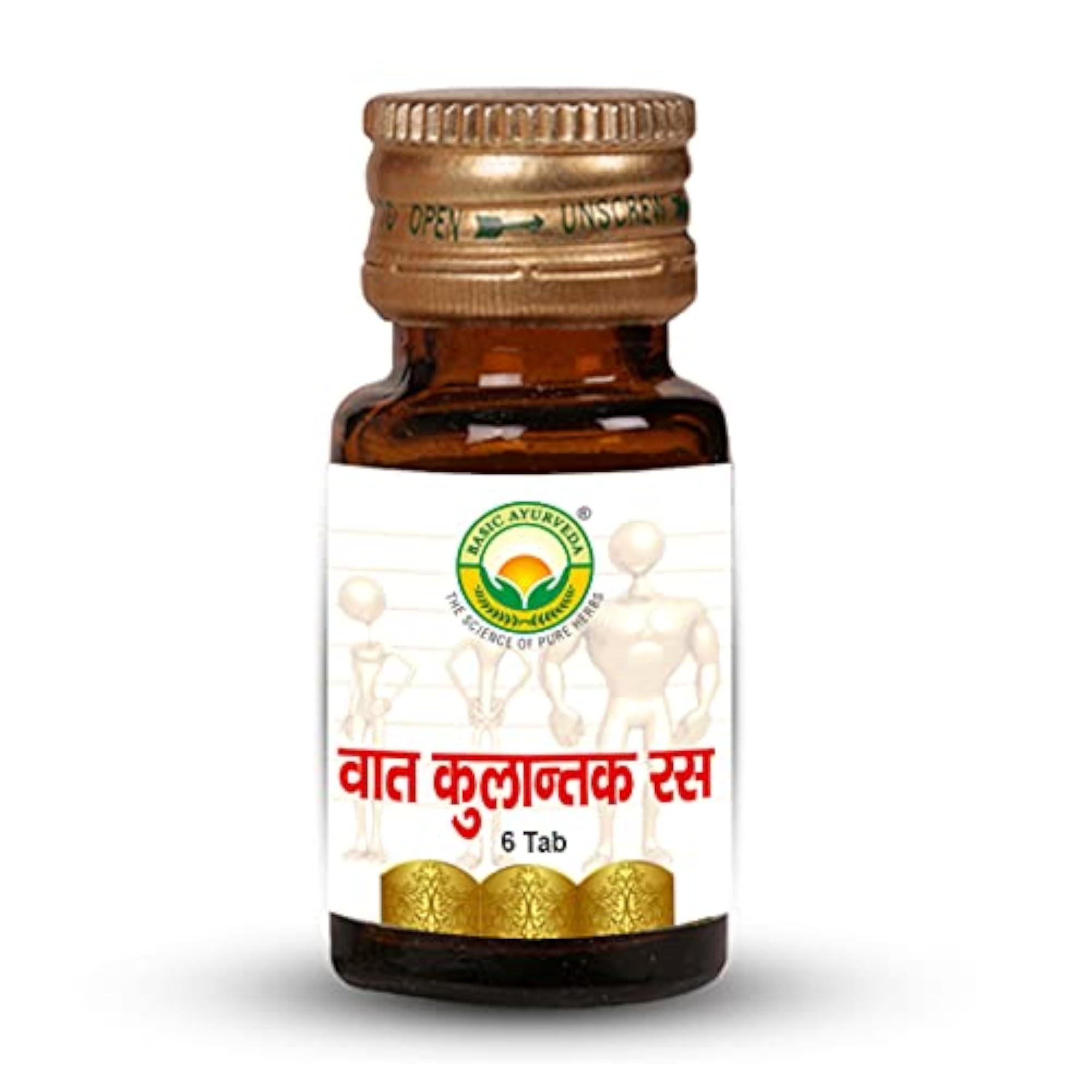 BASIC AYURVEDA Vat Kulantak Ras 6 Tablets