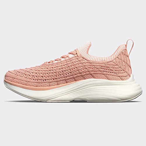 APL: Athletic Propulsion Labs Women's Techloom Zipline Sneakers, Blush/Ivory/Ribbed, 8.52