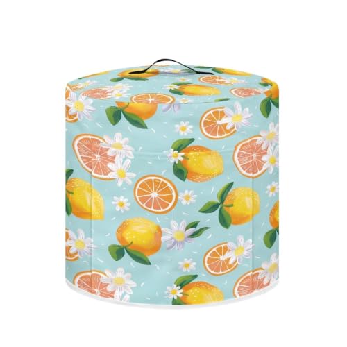 Image of Daisy Lemon Round Pressure Cooker Cover Popular