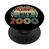 Photo Gallery 24 anni vintage luglio 2000 24 ° compleanno retro popsockets popgrip intercambiabile Photo Gallery 24 anni vintage luglio 2000 24 ° compleanno retro popsockets popgrip intercambiabile