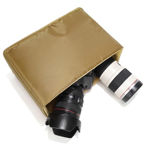 Organización de cámara con divisor desmontable y estuche DSLR impermeable de algodón 4