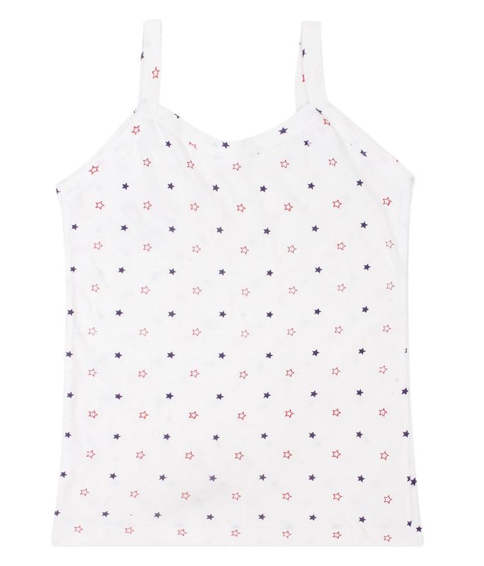 Cotton Camisole Combo for Girl Pack of 3 (S-1) White 1