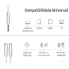 Ugreen Microphone and Headphone Combiner Cable, Black