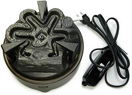 Amazon | 茶道用電熱器 風炉用炭形ヒーター ヤマキ電気 嬉楽 500w 五徳 